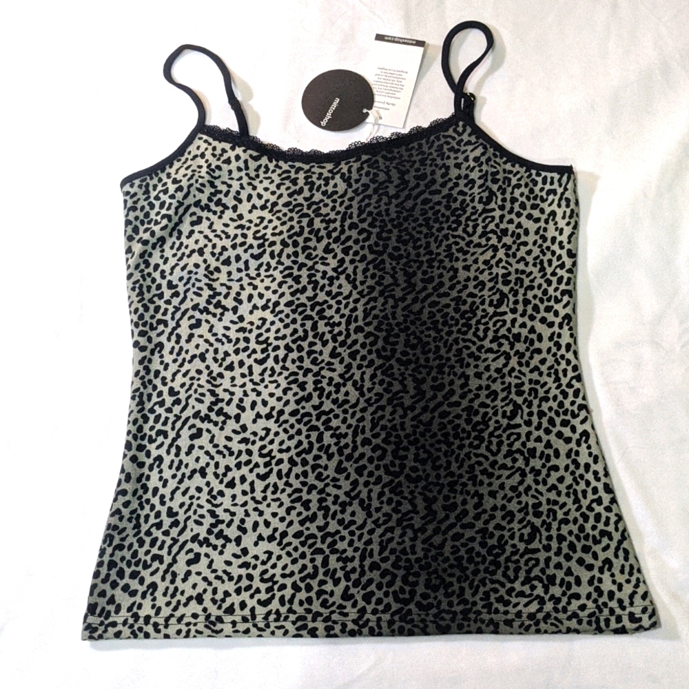 Mittoshop Leopard print tank top